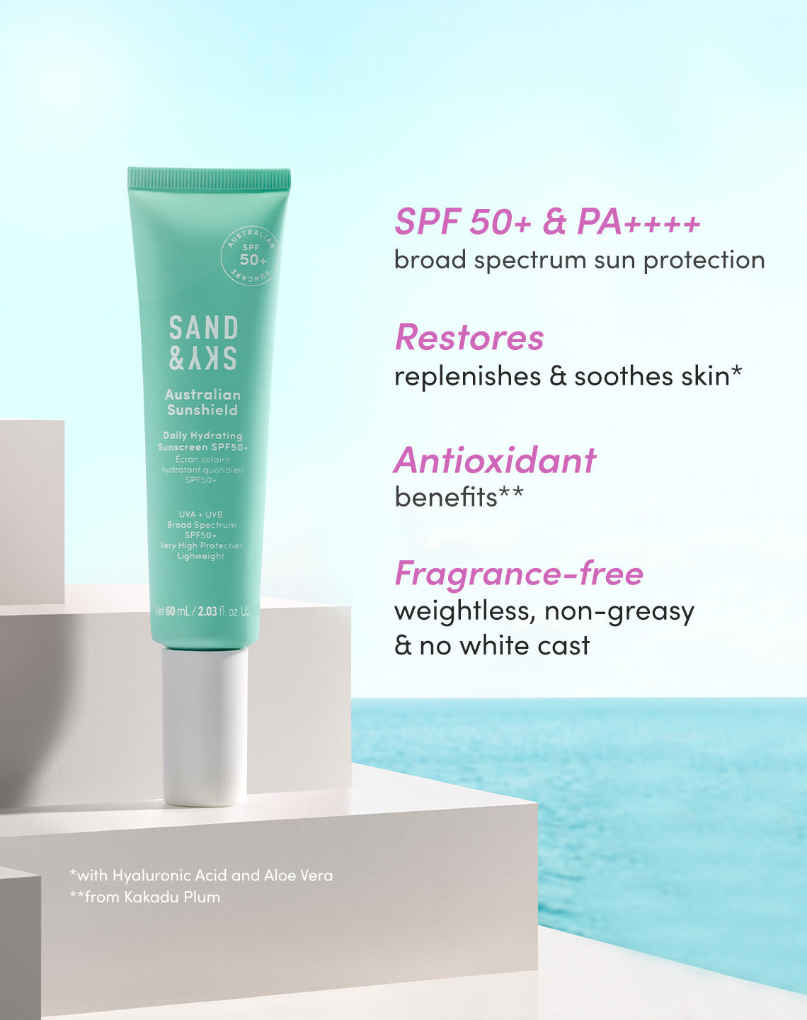 Daily Hydrating Sunscreen SPF50+